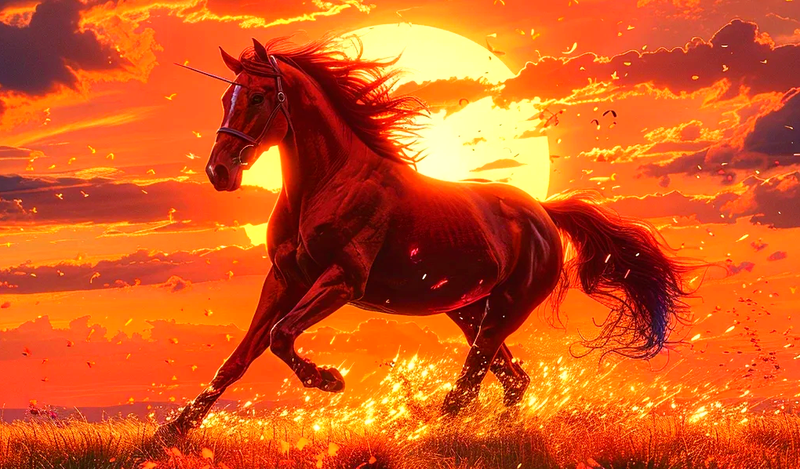 fire horse
