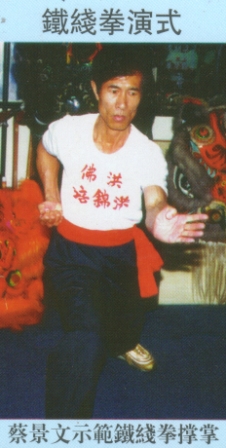 Elder Hung Fut Pai 9th generation Master: Choi Gingman